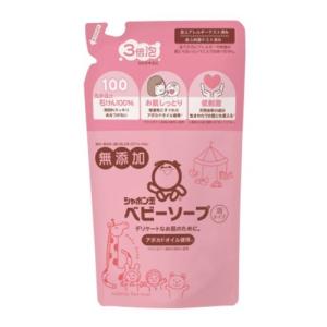(あわせ買い1999円以上で送料お得)シャボン玉石けん ベビーソープ 泡タイプ つめかえ用 400ml