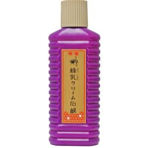 【あわせ買い1999円以上で送料お得】蜂乳 クリーム石鹸 特選 200ml ( ホウニユウ はちみつセツケン ) ( 4902496100034 )｜home-life