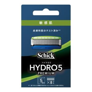 【あわせ買い1999円以上で送料お得】シック Schick ハイドロ5 プレミアム 敏感肌 替刃(8コ入)｜home-life