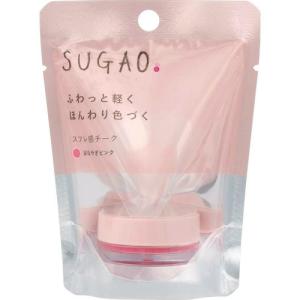 【あわせ買い1999円以上で送料お得】ロート製薬 SUGAO スフレ感チーク はなやぎピンク 4.8g