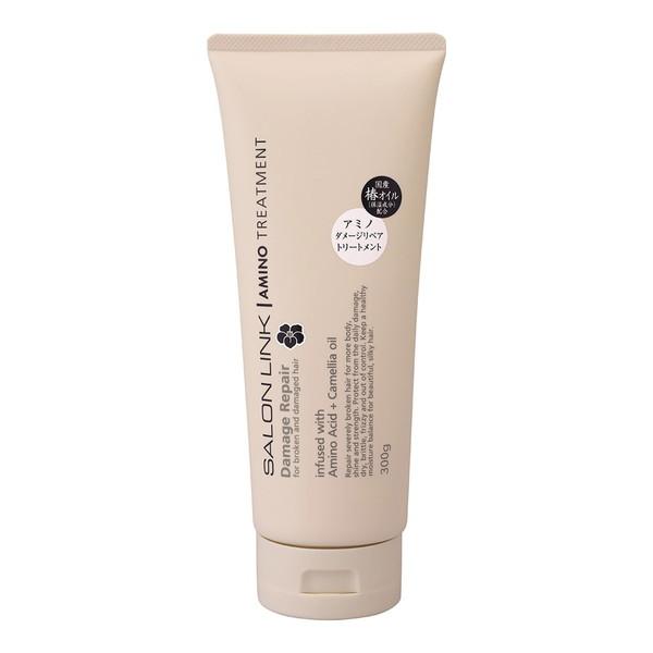 【あわせ買い1999円以上で送料お得】熊野油脂 サロンリンク アミノ ダメージリペア 椿トリートメン...