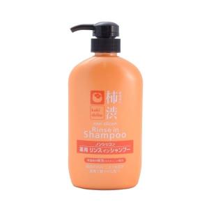 柿渋 ノンシリコン リンスインシャンプー ( 600ml ) : 爽快ドラッグ