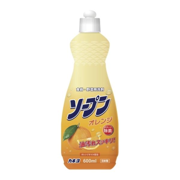 【あわせ買い1999円以上で送料お得】カネヨ石鹸 ソープン オレンジ 本体 600ml