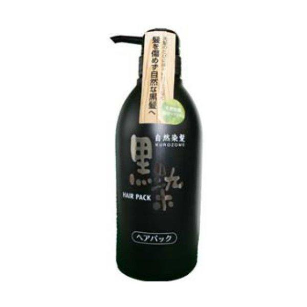 【あわせ買い1999円以上で送料お得】黒ばら本舗 黒染ヘアパック 500ml 本体 自然な黒色に変え...