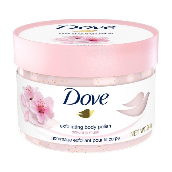 (あわせ買い1999円以上で送料お得)ユニリーバ Dove ダヴ クリーミー スクラブ サクラ&amp;ムス...