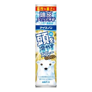 (あわせ買い1999円以上で送料お得)白元アース アイスノン 頭を冷やすスプレー GOLD 95g