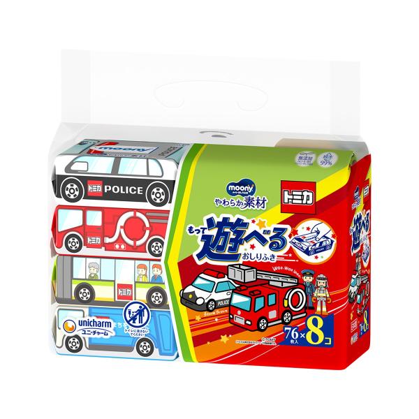 【あわせ買い1999円以上で送料お得】ユニ・チャーム ムーニー やわらか素材 もって遊べるおしりふき...