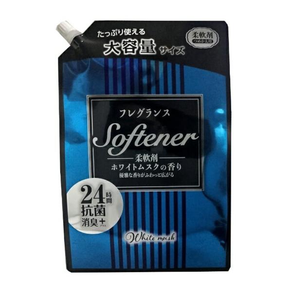 【あわせ買い1999円以上で送料お得】日本合成洗剤 フレグランスソフター ホワイトムスク つめかえ用...