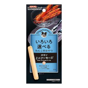 【あわせ買い1999円以上で送料お得】ドギーマン ドギースナックバリュー チキン ミニ ソーセージ 4本入 わんこのおやつ｜home-life