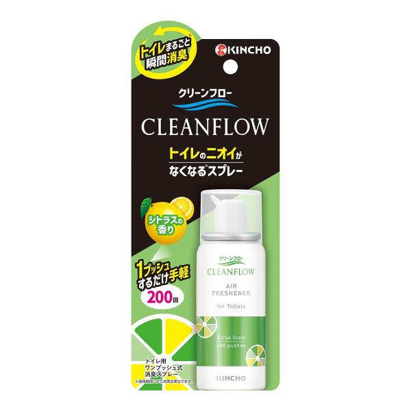 【あわせ買い1999円以上で送料お得】大日本除虫菊 キンチョー クリーンフロー トイレのニオイがなく...