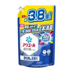 【あわせ買い1999円以上で送料お得】P&G アリエール ジェル つめかえ用 ウルトラジャンボサイズ 1550g 洗濯用洗剤｜home-life