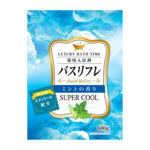 【あわせ買い1999円以上で送料お得】ライオンケミカル バス リフレ スーパークール 薬用 入浴剤 ミントの香り 680g｜home-life