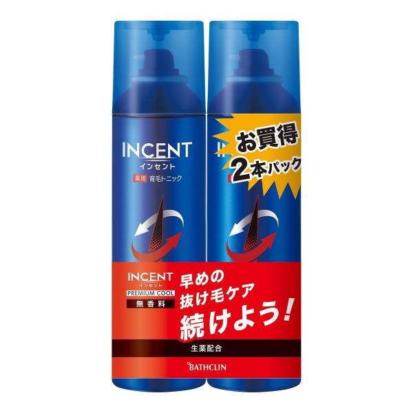 【あわせ買い1999円以上で送料お得】バスクリン INCENT インセント 薬用 育毛トニック 無香...