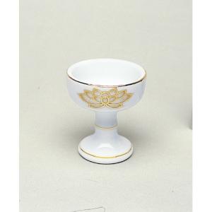 白上金ハス 中仏器