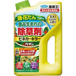 【あわせ買い1999円以上で送料お得】フマキラー カダン 除草王 ビネガーキラー 2L