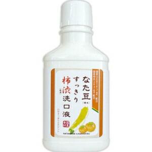 【送料お得・まとめ買い×12個セット】【三和通商】なた豆(矯味)すっきり柿渋(保湿)洗口液【500ML】｜home-life