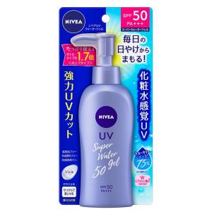 【あわせ買い1999円以上で送料お得】花王 ニベアサン ウォータージェル SPF50 ポンプ 140...