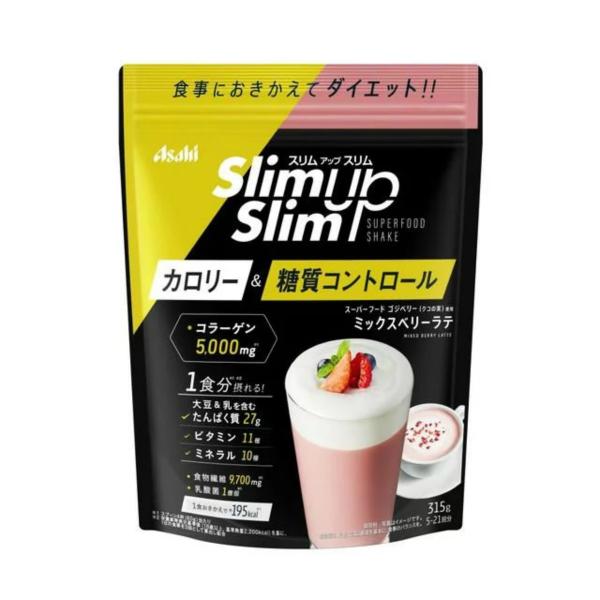 【あわせ買い1999円以上で送料お得】アサヒグループ食品 スリムアップスリム 乳酸菌+スーパーフード...