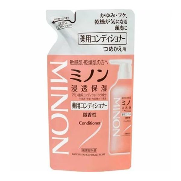 【あわせ買い1999円以上で送料お得】第一三共 MINON ミノン 薬用コンディショナー つめかえ用...