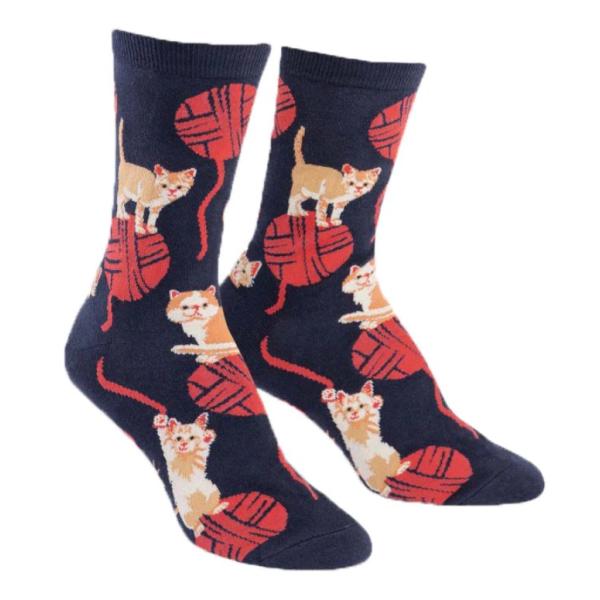 SOCK it me (ソックイットミー) W0079 Kitten Knittin WOMENS ...