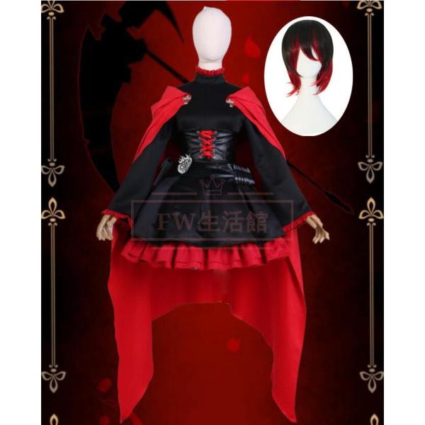 RWBY  ルビー ルビー・ローズ Red Trailer Ruby ブラック ・レッド ショート ...
