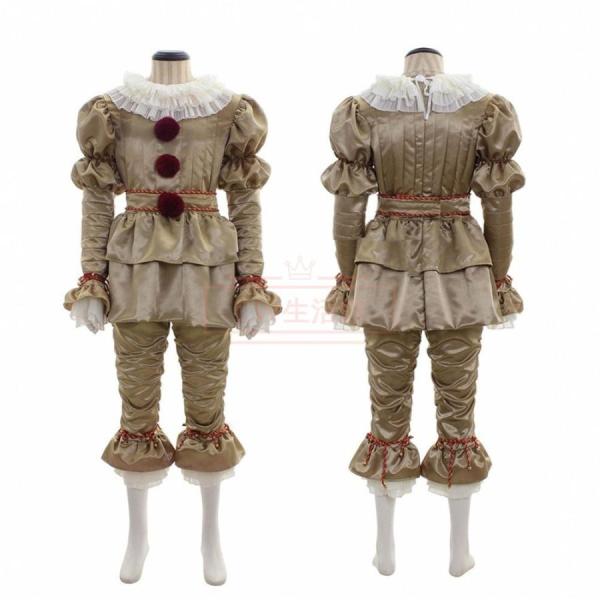 Pennywise イット IT ピエロ ペニーワイズ コスプレ衣装 cosplay 演出服 コスチ...