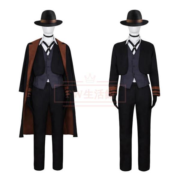 文豪ストレイドッグス 中原中也 コスプレ衣装 ウィッグ コスチューム 演出服 アニメ ゲーム ハロウ...