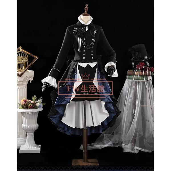 黒執事 風 シエル ファントムハイヴ  コスプレ衣装 コスチューム cosplay イベント演出服ア...
