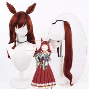 ウマ娘 プリティーダービー ナイスネイチャ コスプレウィッグ かつら WIG 耐熱 大人 cosplay ハロウィン仮装 変装 コスチューム