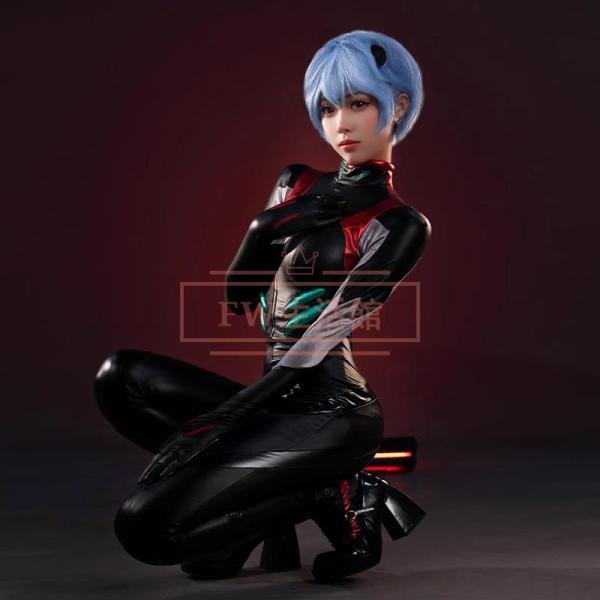 新世紀エヴァンゲリオン 綾波レイ コスプレ衣装  演出服 アニメ ゲーム ハロウィン cosplay...
