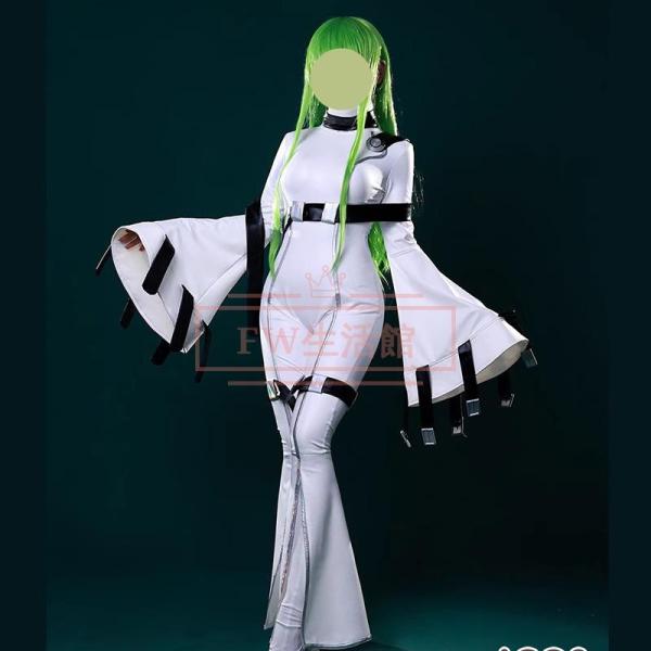 コードギアス 反逆のルルーシュ C.C. シーツー 風 コスプレ衣装 cosplay衣装 アニメ ハ...