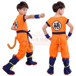 ドラゴンボール 風 孫悟空風 コスプレ衣装 半...の詳細画像3