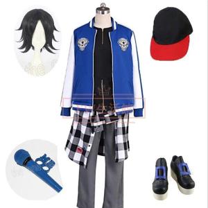 ヒプノシスマイク風 Division Rap Battle- Buster Bros 山田二郎 コスプレ衣装ウィッグ 靴 DRB ヒプマイ仮装 変装 コスチューム