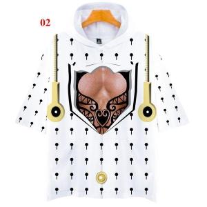 ジョジョの奇妙な冒険 コスプレ衣装 春夏 半袖...の詳細画像3