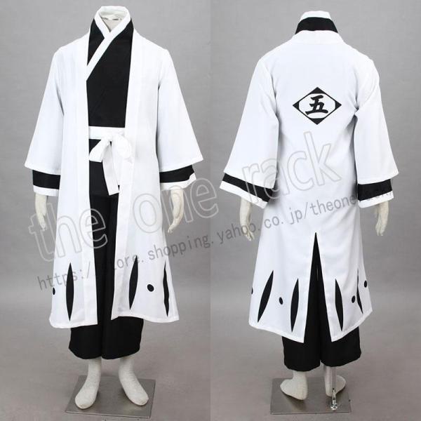 ブリーチ BLEACH 五番隊隊長 藍染惣右介 コスプレ衣装 子供用 大人用 コスチューム イベント...