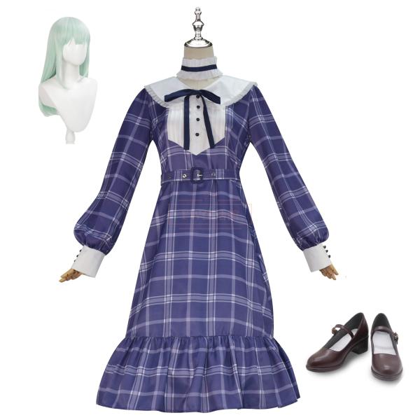 BanG Dream! It's MyGO!!!!!　若葉睦 コスプレ衣装 ウィッグ 靴 コスチュー...