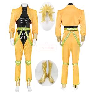 ジョジョの奇妙な冒険 風 Dio Brando ディオ・ブランドー コスプレ衣装 ウィッグ 靴 cosplay イベント演出服アニメ変装仮装 ハロウィン