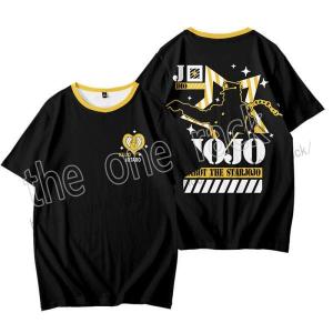 ジョジョの奇妙な冒険 JOJO 風 スタープラチナ コスプレ 衣装 子供 大人用 夏服 春夏半袖Tシャツ 普段着 スポーツ 男女兼用日常服