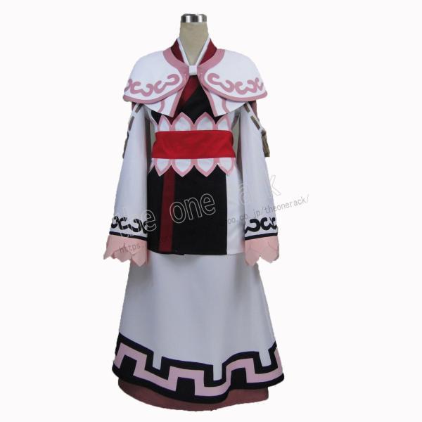 うたわれるもの 偽りの仮面 風 ルルティエ コスプレ衣装 コスチューム ハロウィン 演出服舞台服 変...