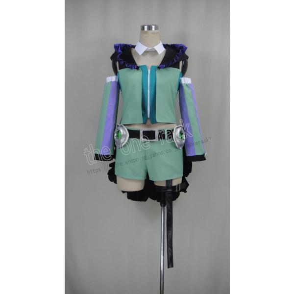 マクロスΔ 風 レイナ フラウラー スコスプレ衣装コスチューム cosplay イベント 演出服 ア...