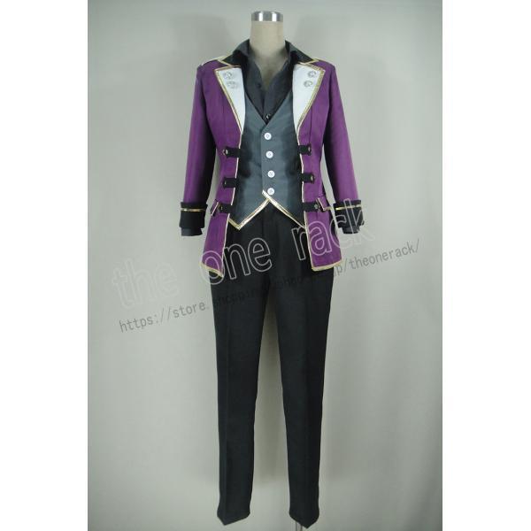 あんさんぶるスターズ！ 風 大神晃牙 コスプレ衣装 ウィッグ  イベント 演出服 アニメ変装  仮装...