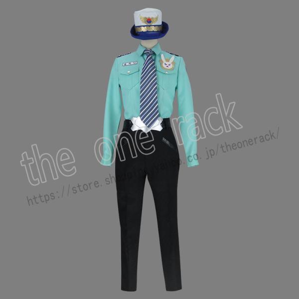 オーバーウォッチ D.va ハナ・ソング コスプレ衣装 変身 仮装 女性警察官ハロウィン クリスマス...