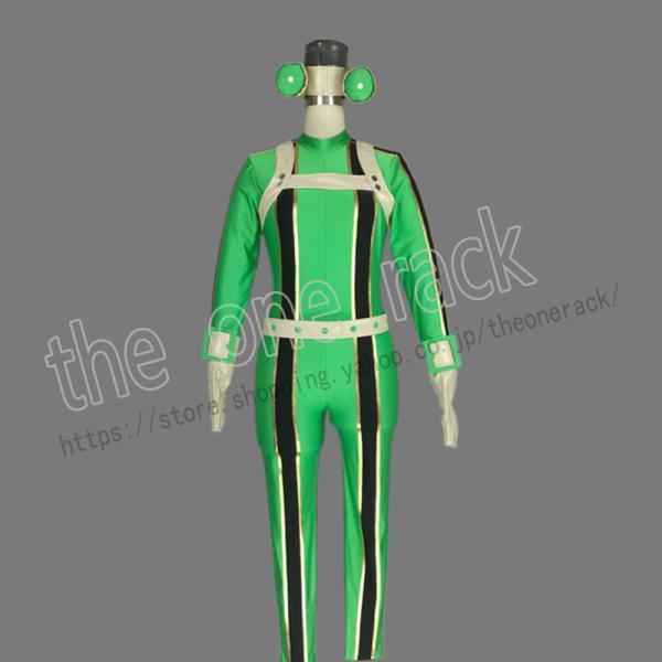 僕のヒーローアカデミア 風 蛙吹梅雨 あすい つゆ   コスプレ衣装コスチューム cosplay イ...