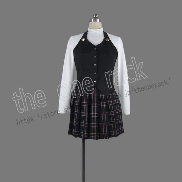 ペルソナ 5 風 新島真 コスプレ衣装  コスチューム 演出服 変装 仮装 ハロウィン イベント