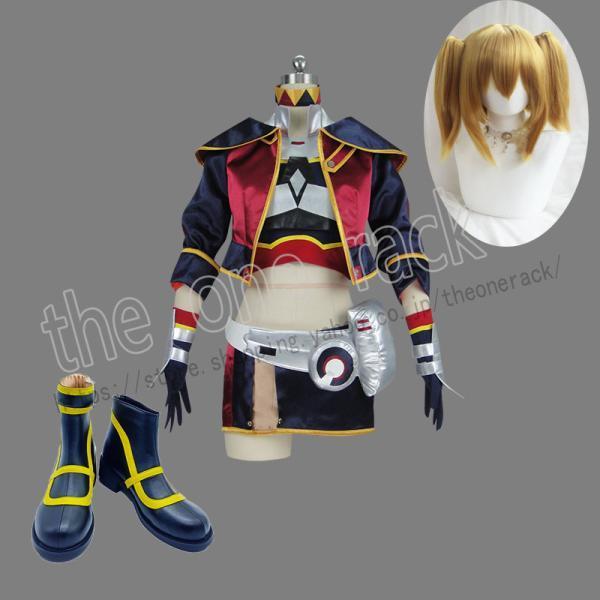 ソードアート・オンライン 風 シリカ  綾野珪子コスプレ衣装ウィッグ 靴コスプレ衣装  演出服 アニ...