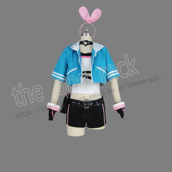 絆愛ゃん（キズナアイ） 風 Kizuna Ai キズナアイ コスプレ衣装 コスプレ衣装 演出服 アニ...