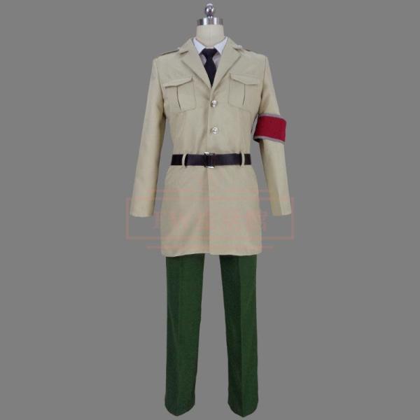 進撃の巨人 最終季 マーレ軍 軍服 コスプレ衣装 変装 仮装 コスチューム