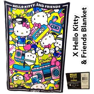 Zumba ズンバ X HELLO KITTY FRIENDS BLANKET ハローキティ フレンズブランケット Z0A000055 MULTI マルチ｜homecoordinate