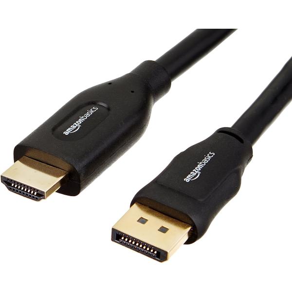 0823-3 アウトレット品  Amazonベーシック DisplayPort to HDMI A/...