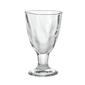 【ポイント10倍】てびねり　台付きグラス